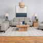 Bowen - Upholstered Track Arm Tufted Sofa Set