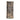 Glass 11" Textured Enamel Vase - Bronze