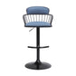 Nash - Adjustable Wood Bar Stool