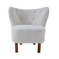 Zusud - Accent Chair - White Teddy Sherpa