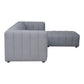 Lyric - Nook Modular Sectional Gray - Dark Gray