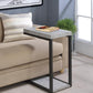 Beck - Engineered Wood C-Shape Sofa Side Table