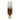 Glass 22" Ombre Candleholder On Base - Ivory/Gold