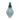 Astoria Large Lidded Jar - Light Blue