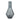 15" Abigail Small Swirl Vase - Blue