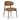Ellie - Leather Dining Chair - Brown
