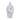 Karlin Small Marbled Vase - White