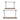 Metal / Wood Swing Like Wall Shelves 12 / 14" (Set of 2) - Light Brown
