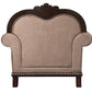 Chateau De Ville - Chair - Fabric & Espresso Finish