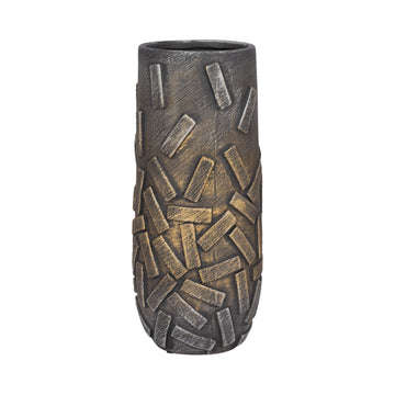 Samson Small Shapes Ceramic Vase - Bronze