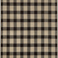 Kendrick - 5' x 7' Plaid Area Rug - Gingham Onyx Fabric