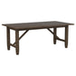 Matisse - Rectangular Dining Table With Removable Extension Leaf - Brown