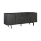 Holland - 4 Door Sideboard Buffet - Black Brushed Oak