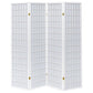 Roberto - 4-panel Linear Grid Design Folding Screen