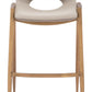 Desi - Barstool (Set of 2) - Beige / Gold