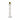 11" Etched Crystal Taper Holder - Clear / Gold