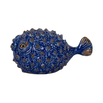 Puffer Fish - Blue