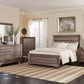 Kauffman - Wood Panel Bed