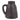8" x 8" Terracotta Vase With Handle - Brown