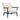 Cardoso Accent Chair - White / Black