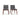 Deco - Dining Chair (Set of 2) - Dark Gray