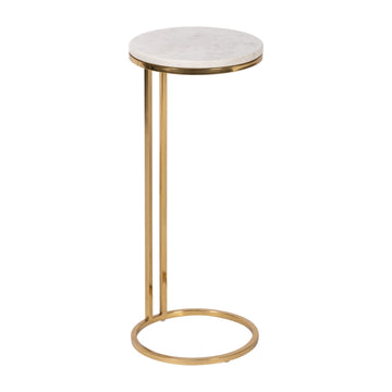 Drink Table - White / Gold