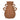 Organic Vase With 4 Handles - Natural
