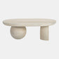 Orb Coffee Table - Antique White