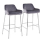 Daniella - Upholstered Bar Stool Set