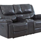 5108 - Air Match Reclining Console Loveseat