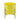 Striped Planter With Wood Stand 8" - Yellow