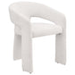 Eudora - Boucle Upholstered Dining Arm Chair