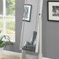 Yvonne - Cheval Mirror With Jewelry Storage - Dove Gray