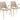 Desi - Dining Chair (Set of 2) - Beige & Gold