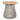 Earthstar - Outdoor Stool - Gray
