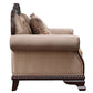 Chateau De Ville - Chair - Fabric & Espresso Finish