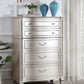 Evangeline - 6-Drawer Bedroom Chest - Silver Oak