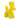 Balloon Dog Animal - Yellow