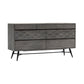 Makena - 6 Drawer Dresser - Gray Acacia