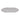 14" x 8" Scallop Edge Oval Marble Tray - White