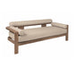 Relic - Outdoor Patio Sofa - Weathered Eucalyptus / Taupe