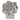12" Egerton Coral Statuary With Crystal Base - White