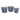 8" / 10" / 12" Chinoiserie Dahlia Planters (Set of 3) - Blue / White