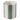 4" Striped Pencil Cup - Green / Ivory