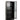 Nore - Metal/Glass 2 Door 2 Drawers Tall Cabinet - Black