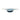 Glass 12" Blue Waters Bowl - Blue/White
