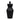 Laurel Large Black Lidded Jar - Black