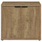 Pepita - 2-door Engineered Wood Accent Cabinet With Adjustable Shelves - Mango Brown