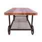 Francie - Coffee Table - Oak & Antique Gray