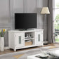 Elizaveta - TV Stand - White High Gloss Finish